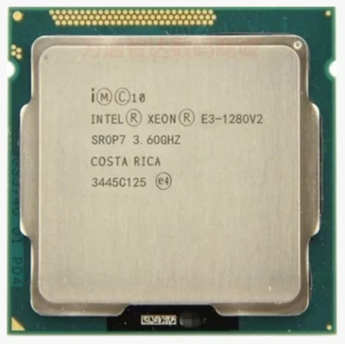 cpu core Intel Xeon E3 1280 V2 8M Cache 3.60GHz SR0P7 LGA1155 CPU Processor cpu gaming