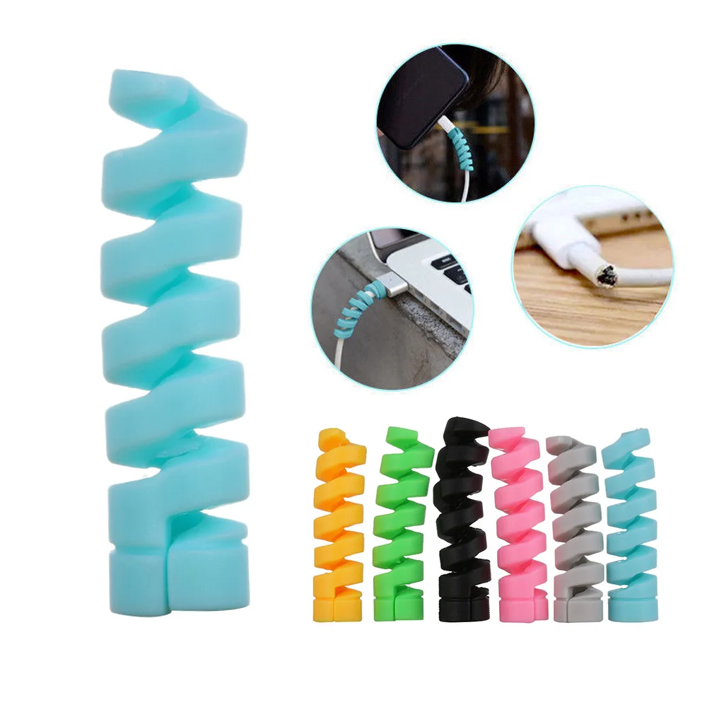 

New Charging Cable Protector Saver Cover For Apple iPhone 8 X USB Charger Cable Cord Adorable and Cute