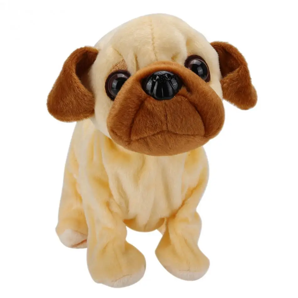 Controle de Som Brinquedo de Pelúcia Robô para Animais de Estimação Brinquedos do Miúdo Robô Eletrônico Bonecas Simulação Brinquedo Animal Crianças Inteligente Falando Educação Cão 17 Home & Garden