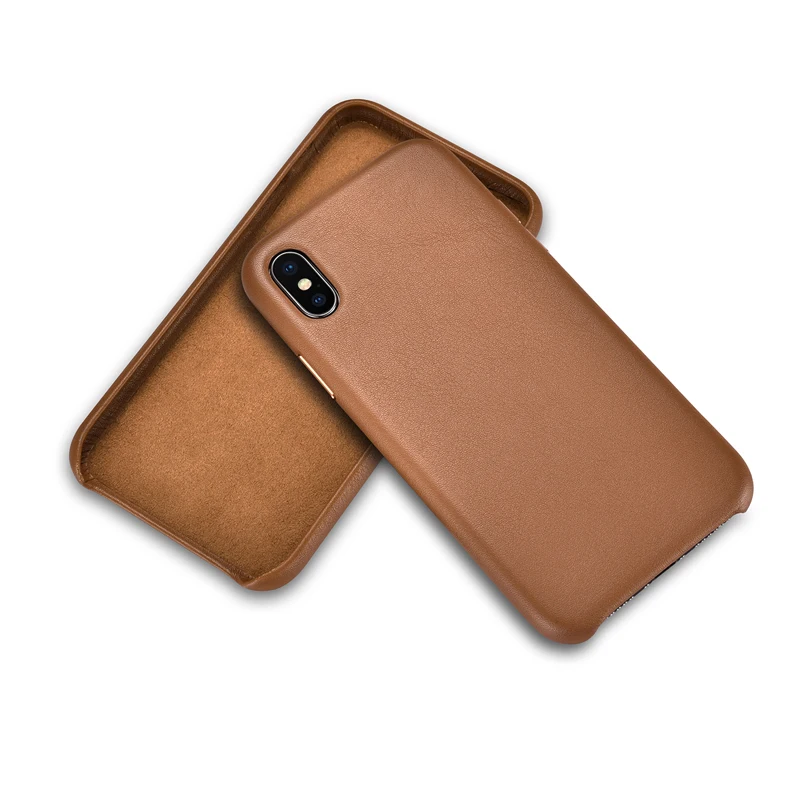 Чехол для телефона из натуральной кожи для iPhone XS Max XR Ретро винтажная бизнес задняя крышка ультра тонкий чехол для iPhone XR оболочка