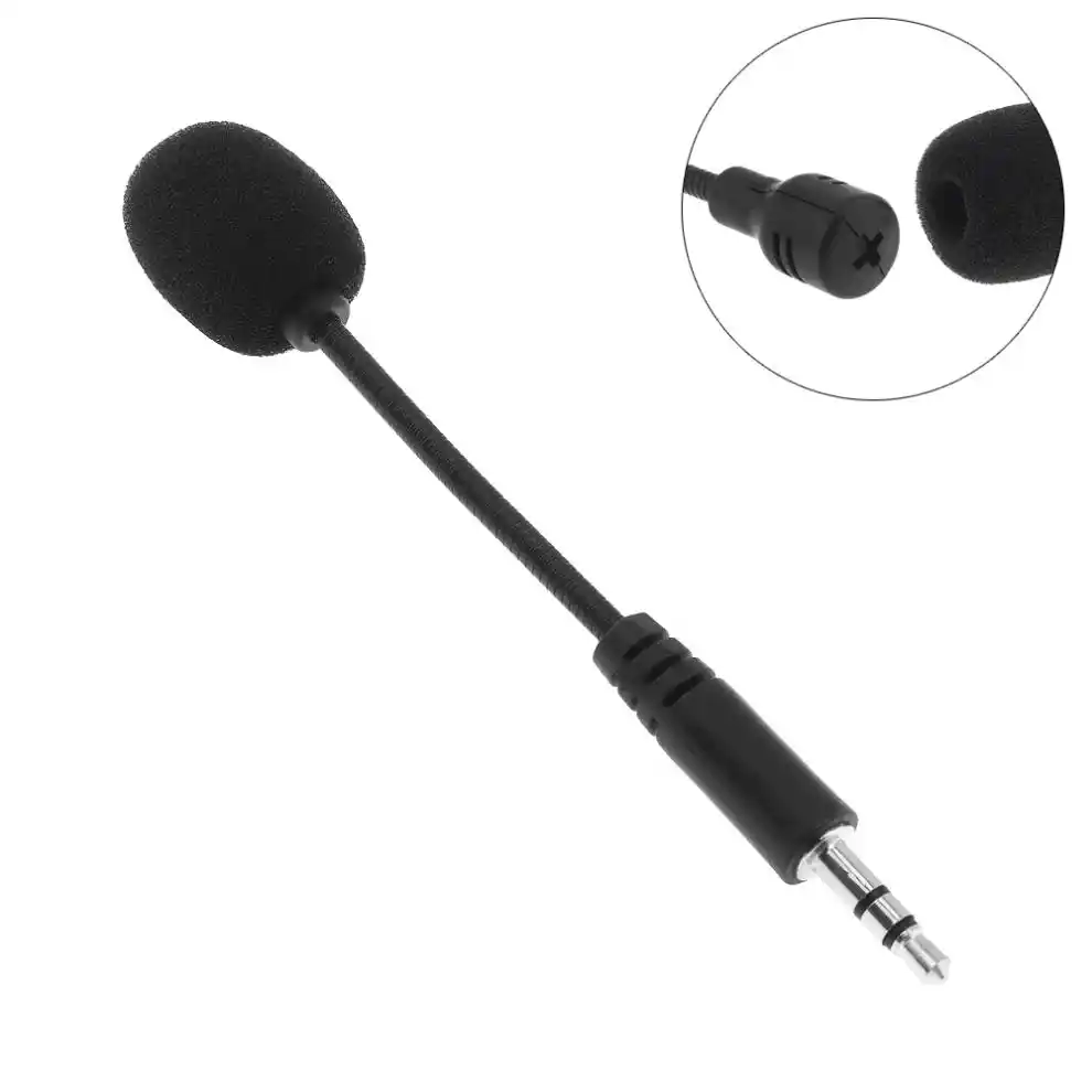 Mini Portable 3.5mm Jack Flexible Microphone Mic for Mobile Phone / PC