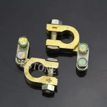 2020 Новое поступление 2 шт. прочный сменный автомобильный Клеммный Зажим для аккумулятора латунный соединитель 2020 Новое поступление 2 шт. прочный сменный автомобильный Клеммный Зажим для аккумулятора латунный соединитель