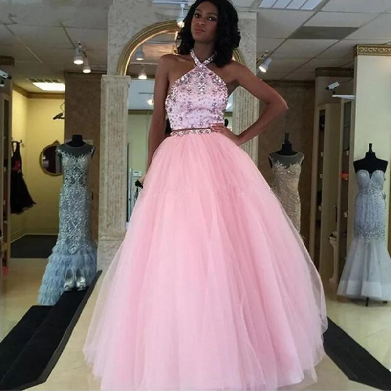 light pink two piece outfit
