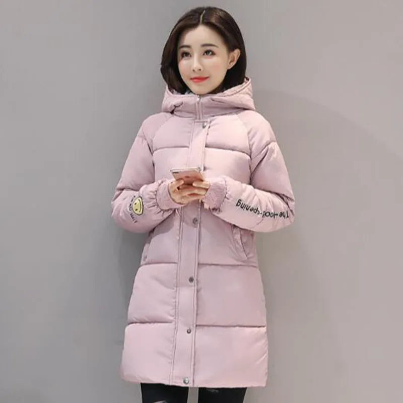2017 New Fashion Winter Cotton Wadded font b Jacket b font Female font b Women b