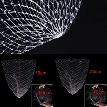 2019 Nuova Rete di Nylon Piccolo Diametro Del Foro Portatile Rete da Pesca Del Foro Della Maglia Net Pieghevole Foro Strumenti di Pesca 30/40 /50/60 Cm