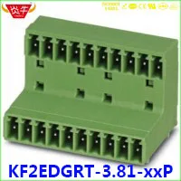 Kf2edgk 3.81 20pin pwb terminais blocos 15