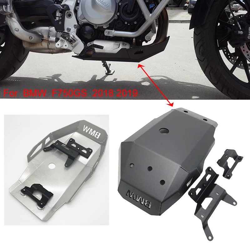 2018 2019 F750gs Motorcycle Frame Engine Guard Skid Plate Bash Plate