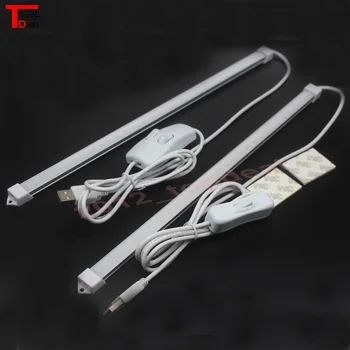 

SMD 2835 5V USB LED Strip Bar USB LED Desk Table Lamp Light for Bedside Book Reading Study Office Work Children Night Light