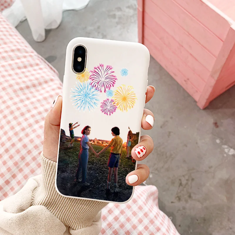 Stranger things Сезон 3 Мягкий силиконовый чехол для мобильного телефона чехол для iPhone 11 pro max X XR XS MAX 6 7 8 plus 5 5S 6s se