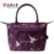 Flor princesa mujeres bordado bolsos chica señoras plumas de nylon bolsa feminina Bolsos Mujer handtas torebki damskie