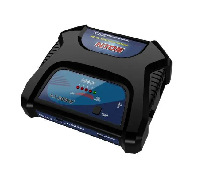 

G.T.Power N705 Charger for NiHM NiCd Batteries Battery Support AC DC with Tamiya and Futaba-J Output Ports F11837