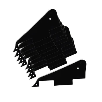 

NEW 10pcs/pack 3Ply PVC Black Electric Guitar Pickguard Guitar Pickguard LP Style Guitar Parts Replacement