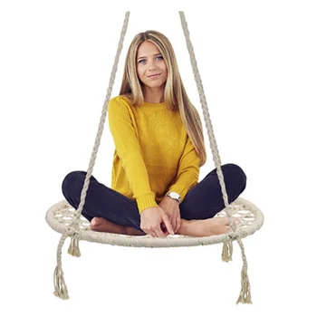 

Round Hammock Swing Hanging Chair Outdoor Indoor Furniture For Garden Dormitory Children Adult Comfortable Chair Hammock Bed