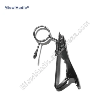 

Spare Replaceable Metal clip Mic clips for Sennheiser ME2 (6-7mm) Sony V1 D11 Lavalier Lapel Microphones