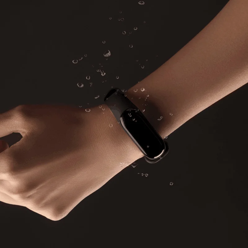 В наличии умный Браслет Xiaomi Mi Band 3 NFC большой сенсорный экран OLED фитнес сообщение