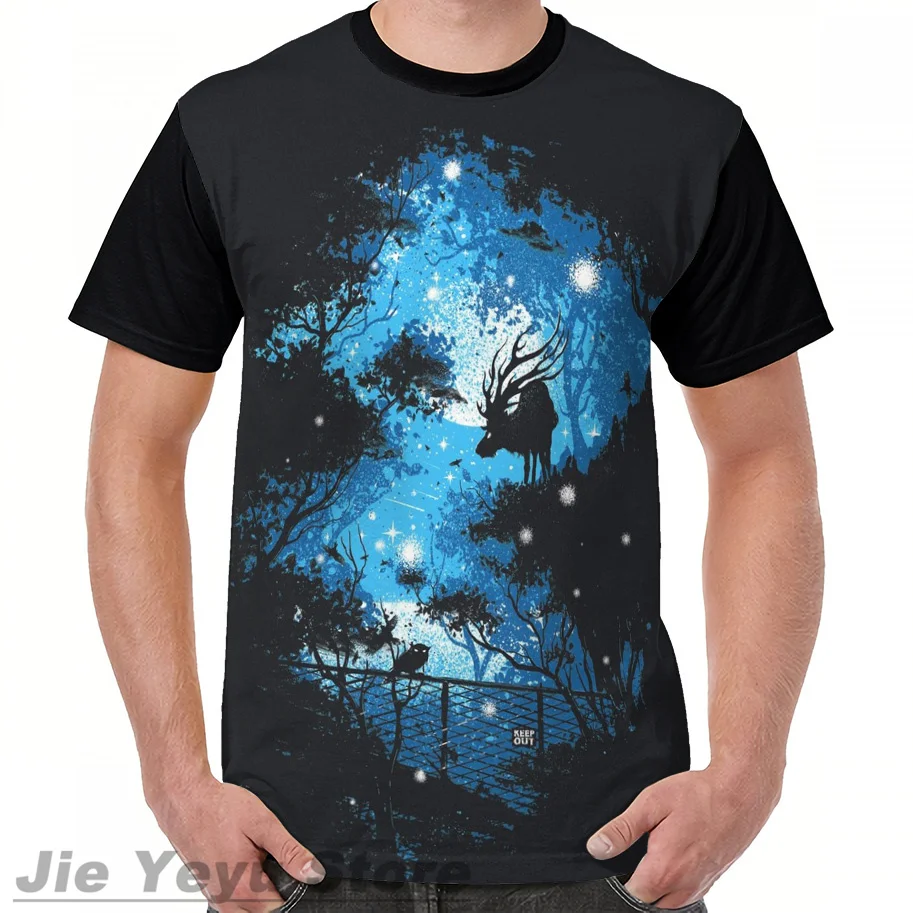 

Blue Moon T Shirt men Summer Casual women T-shirts funny print O-neck Short Sleeve tshirts