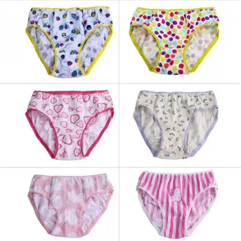 

6PCS/SET kids underwear baby cotton underwear child panties girls underwear pants panties children girl underwear kids