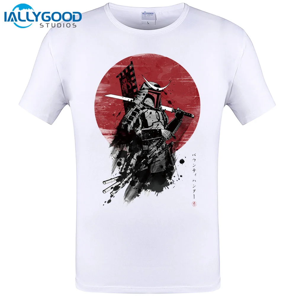 2017 Brand New Men Women T-shirt Hip Hop 3D Funny T Shirts Men's Anime Tee Shirt Casual Japanese Samurai Printed Tshirt Tops 5XL | Мужская