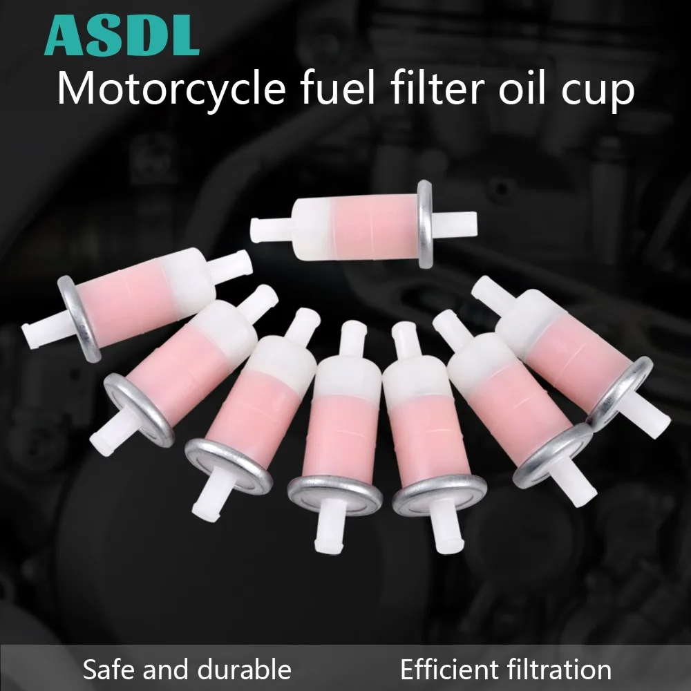 

Motorcycle Petrol Fuel Gasoline Oil Filter and Black Oil Pipe for Honda Kawasaki Yamaha Suzuki Arctic Cat Can-Am Polaris Parts