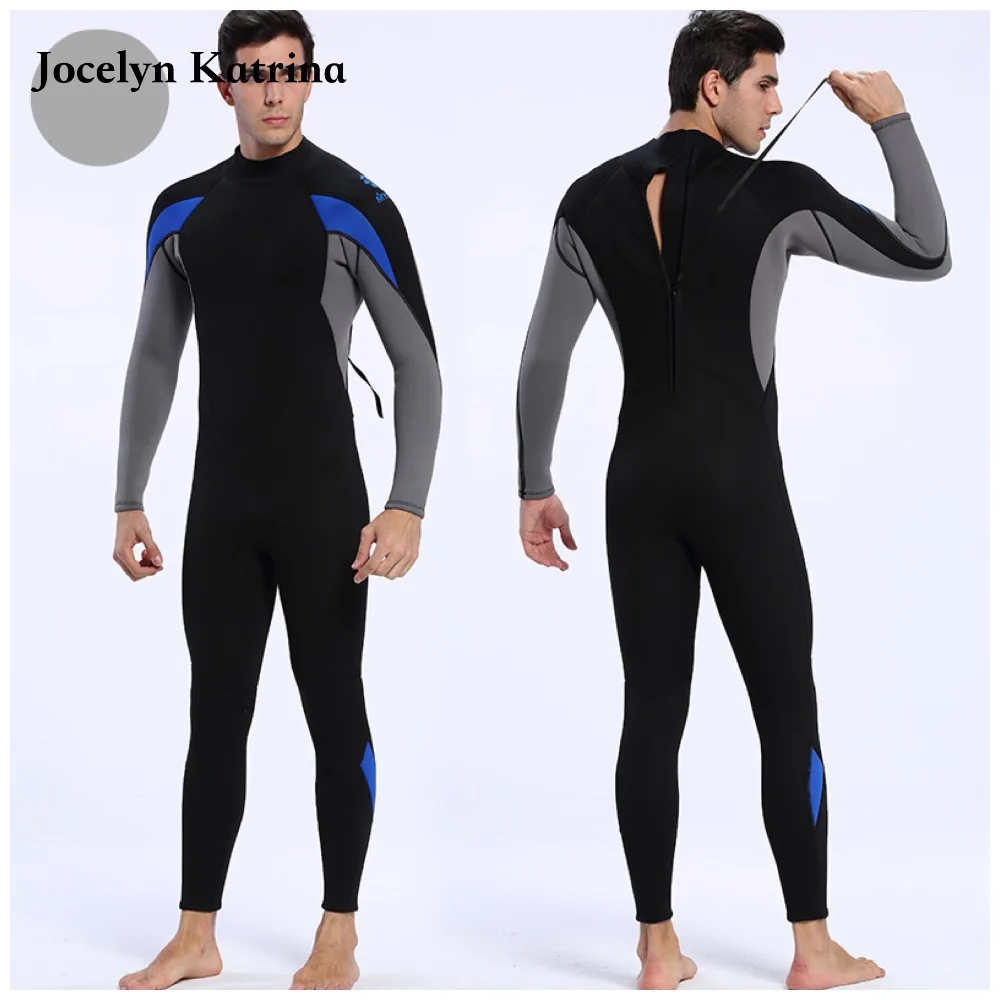 2017 new 3mm neoprene black wetsuit Surf suit Diving Diving CR end