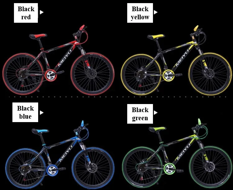 Cheap MeiYu Mountain bike 24/26 inch tire 21-speed double disc brakes Bicycle 13 Cheap MeiYu Mountain bike 24/26 inch tire 21-speed double disc brakes Bicycle 13
