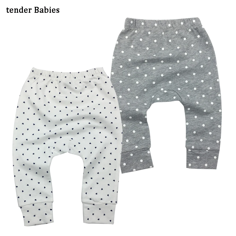 2pcs/lot New Arrival Baby Kids Boys Girls Pants Cotton Babys Boys Girls