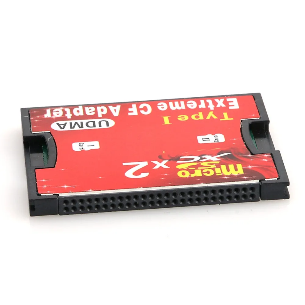 1/2 порта слот Micro SD SDHC TF для CF Type I Flash Compact Card Reader адаптер|Картридеры| |