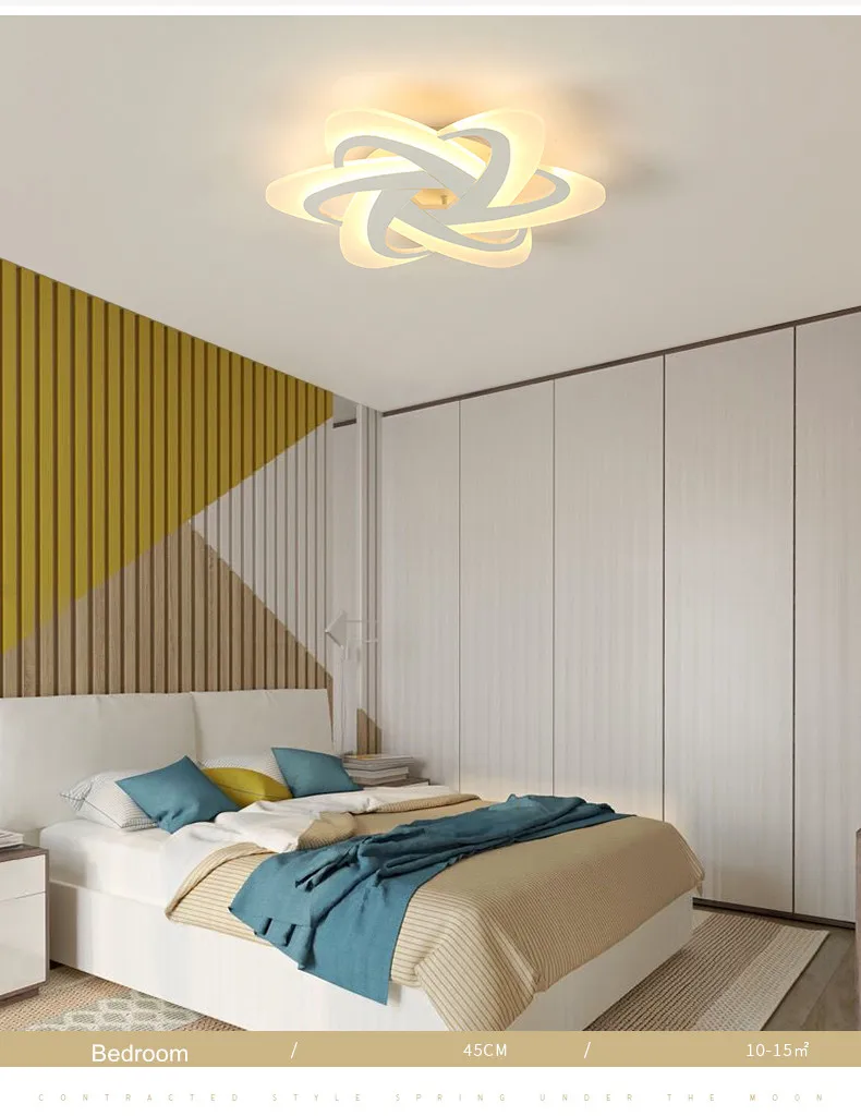 Потолочный светильник s Plafonnier Led Lamparas De Techo Iluminacion светильник для спальни Plafondlamp подвесной светильник