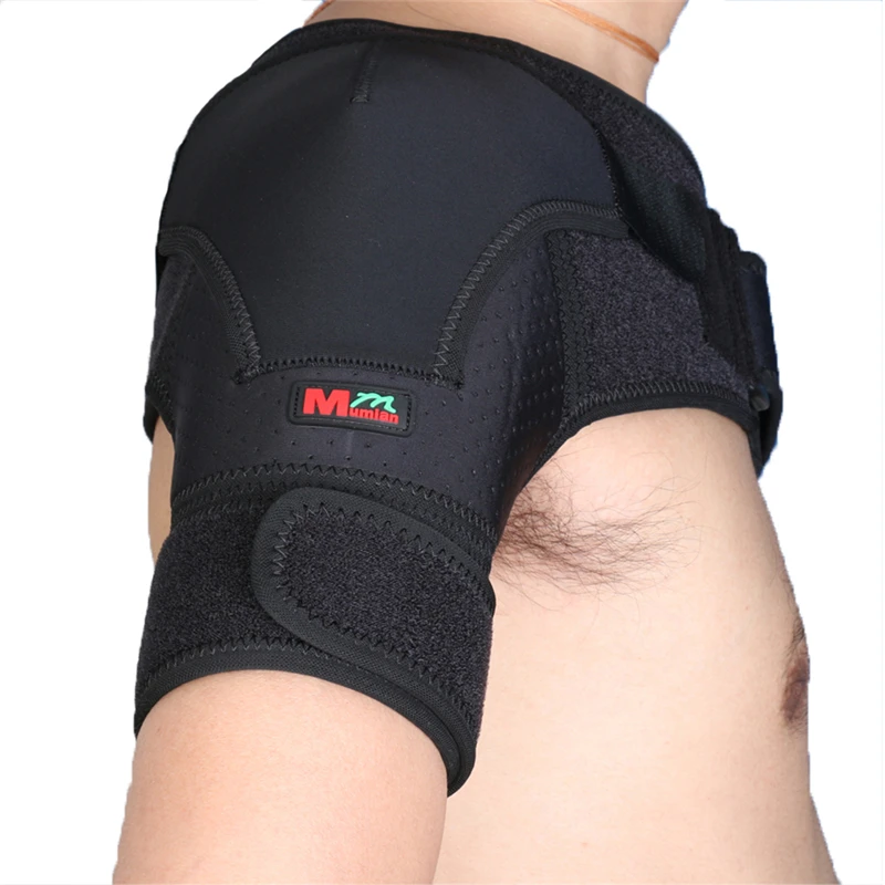 

VSRRWL Mumian G02 4 Direction Adjustable Sports Single Shoulder Brace Support Band Pad