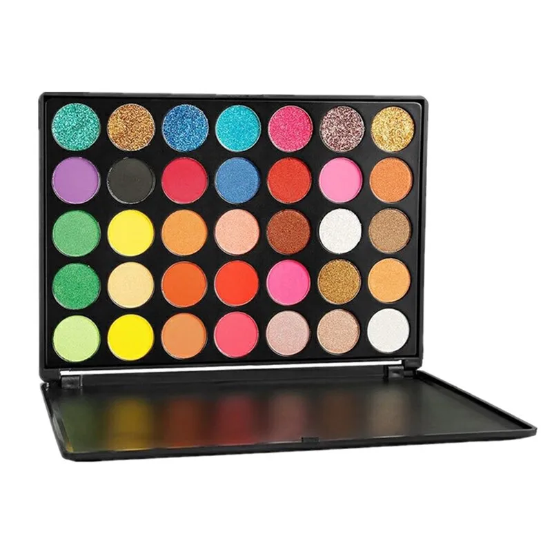 35 Colors Imagic Eyeshadows Palette Metallic Glitter Shimmer Matte Eye
