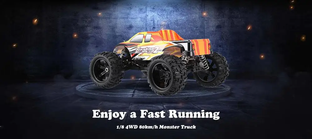 LeadingStar zd Racing 9116(V2) 1/8 2,4G 4WD 80 км/ч 120A 4274 бесщеточный ру автомобиль Монстр внедорожный грузовик RTR игрушка