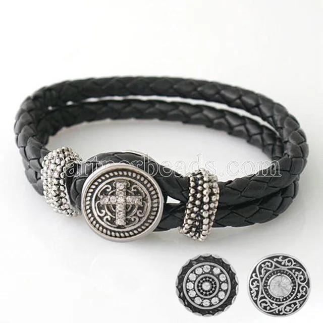 Interchangeable Bracelets Bangles Snap Charm For Woman Interchangeable Bracelets Bangles Snap Charm For Woman Fit 18mm Partnerbeads Snaps On Diy