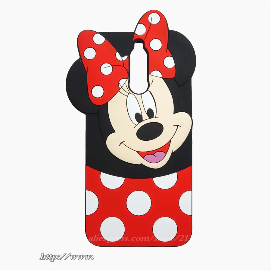 

FUYUKEJI Fashion 3D Cartoon Minnie soft Silicone Phone Case For Huawei Nova 2i Case Funda for Huawei Honor 9i Mate 10 Lite Cover