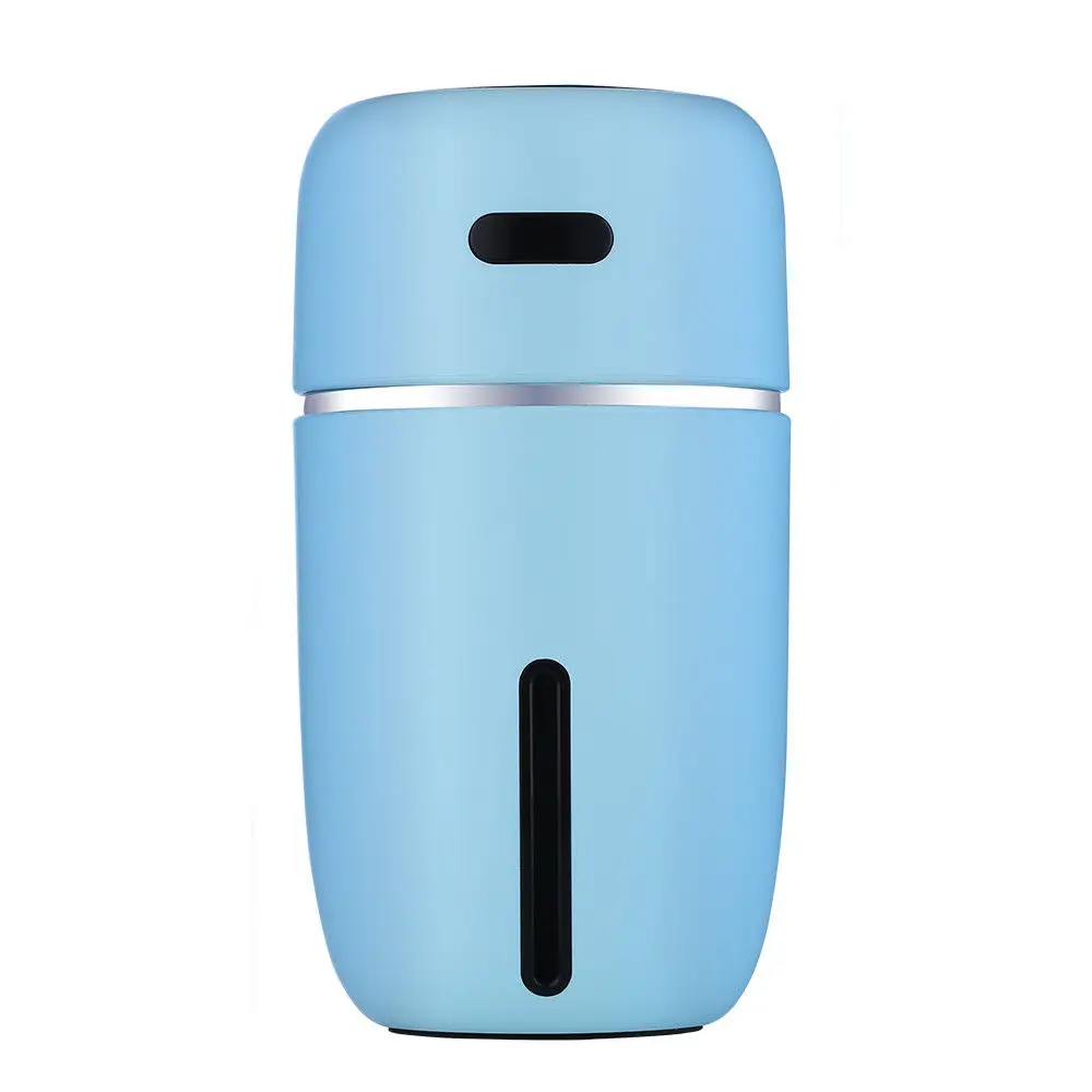 Горячая домашний светодиодный ночник USB увлажнитель 200 мл очиститель распылитель воздуха диффузор летний портативный - Цвет: Синий
