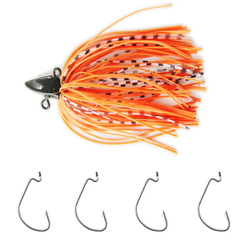 Fishing Lure Kit 35pcs soft lure worm curly tail Jig lead Head Hooks Crank hook carp fishing tackle Accessories pesca