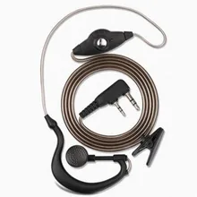 10 шт. G Форма 2PIN Динамик гарнитуры W/микрофон PTT для KENWOOD двухстороннее радио TH-D7AG, TH-D7E, TH-F6, TH-F6A, TH-F7, TH-F7E, TH-G71A