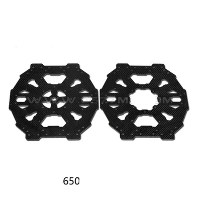 Upper and Lower PCB Carbon Fiber Center Plate for Tarot 650
