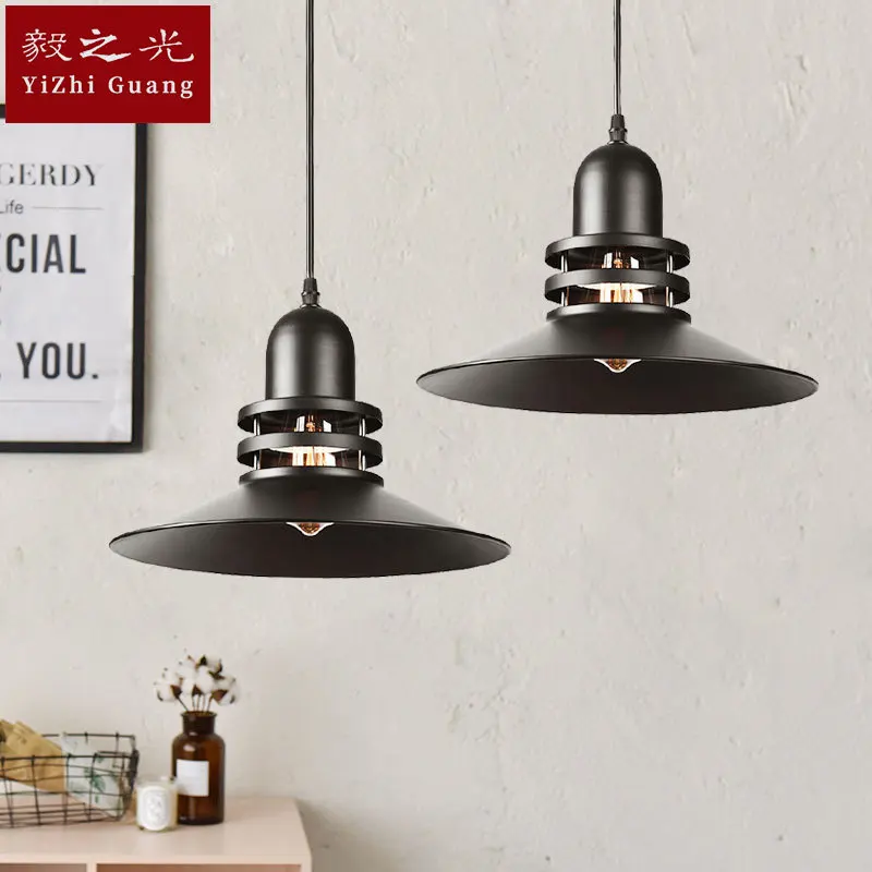 

led lamp, wrought iron single head wind restoring ancient ways meals chandeliers household act the role ofing wholesale