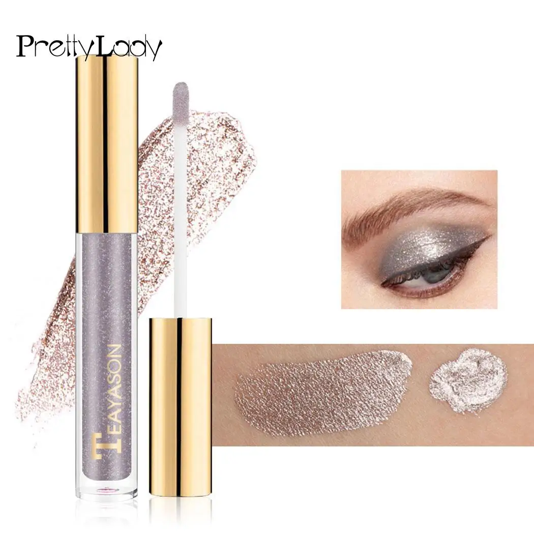 

Pigment Glitter Diamond Liquid Eyeshadow Women Eyeliner Makeup Cosmetics