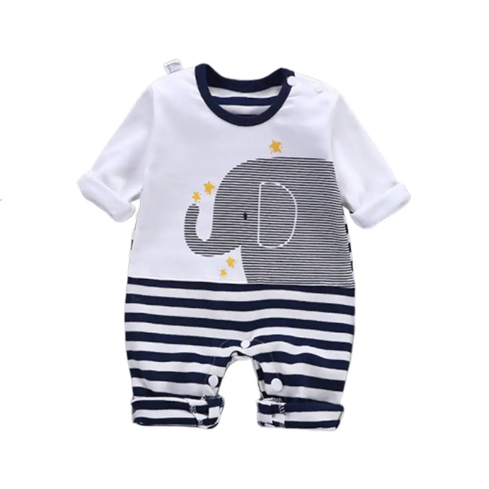 Детский комбинезон для новорожденного, одежда для мальчиков и девочек, хлопковая верхняя одежда, костюм с короткими рукавами для новорожденных, Летний комбинезон - Цвет: C