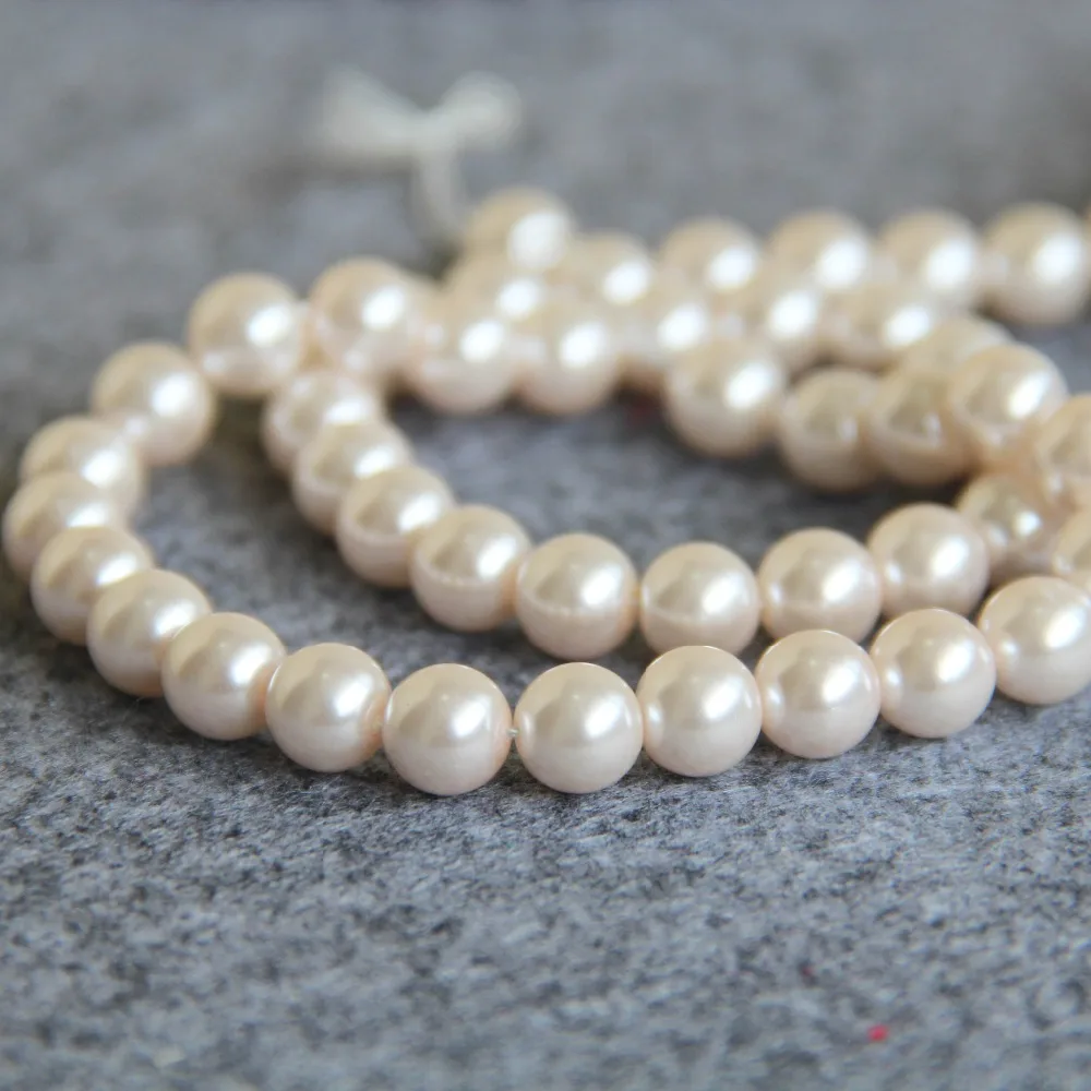 Жемчужные бусины в виде ракушек 8 мм|pearl beads|wholesale pearl beadsbead wholesale |