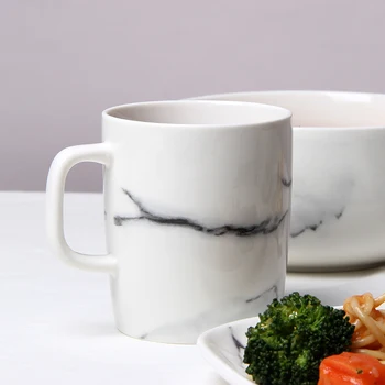 

Marble Mark milk coffee cup breakfast cup ceramic cup creative office