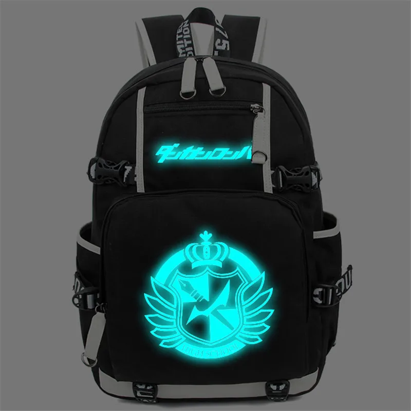  New Arrival Dangan Ronpa Danganronpa Monokuma School Backpack Cosplay Shoulder Bag Luminous Student - 32784125341
