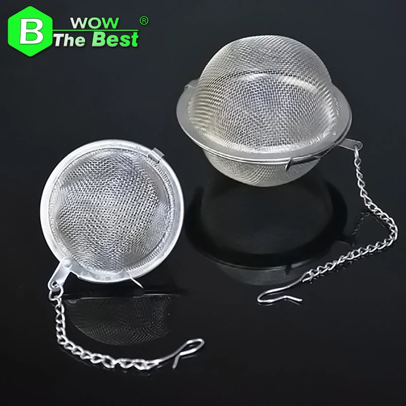 2 pcs Unique Reusable Convenient Stainless Steel Tea Infuser Mesh