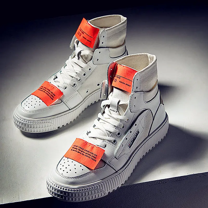 

High Shoes Korean Version Trend Hip Hop Gaobang Shoes Wild Winter Tide Shoes Men's Shoes