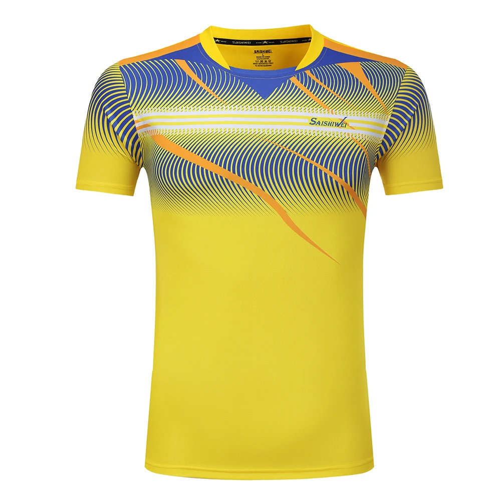 2019 New Li Ning Quick-drying men/'s Tops tennis clothes T shirt Dragon print