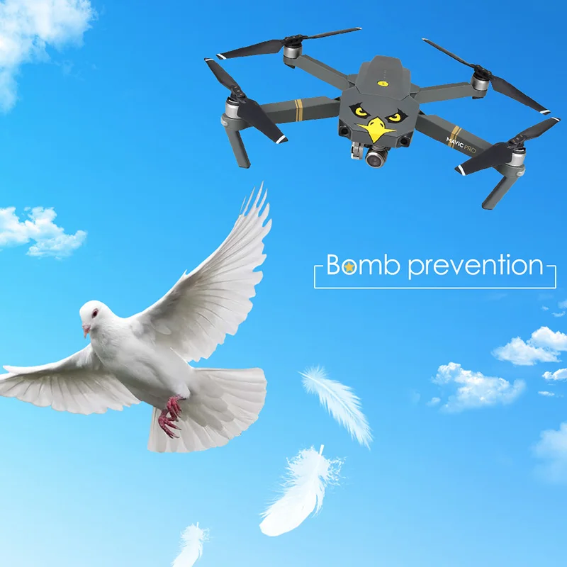 8 шт. наклейки Mavic 2 Pro для DJI Spark / Phantom 3 4|stickers for|stickers smilestickers stickers |