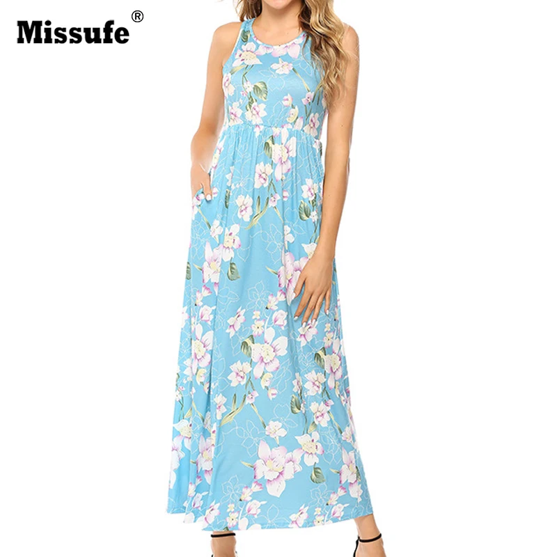 Dress Sundress with Pocket (Flower print)