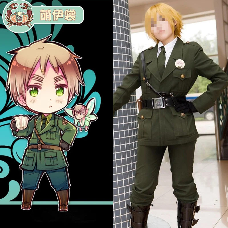 ハロウィンrolecos新しい到着アニメヘタリアaxis Powersコスプレ衣装イギリス軍服コスプレ衣装 Cosplay Costume Uniform Cosplayanime Hetalia Aliexpress