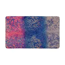 Музыкальные ноты абстрактные огни дверной коврик анти-скольжения входной коврик пол ковер крытый дверные коврики домашний декор резиновая подложка X-Large